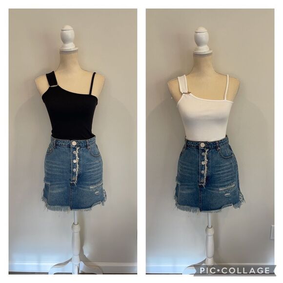 Bundle of Suzette Tops (Black & White) - Picture 1 of 6